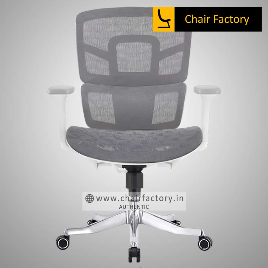 Grey Airforce Mid Back Ergonomic Office Chair